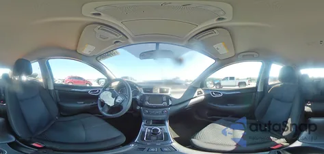 2017 Nissan Sentra S from USA, damaged, VIN 3N1AB7AP7HY364309